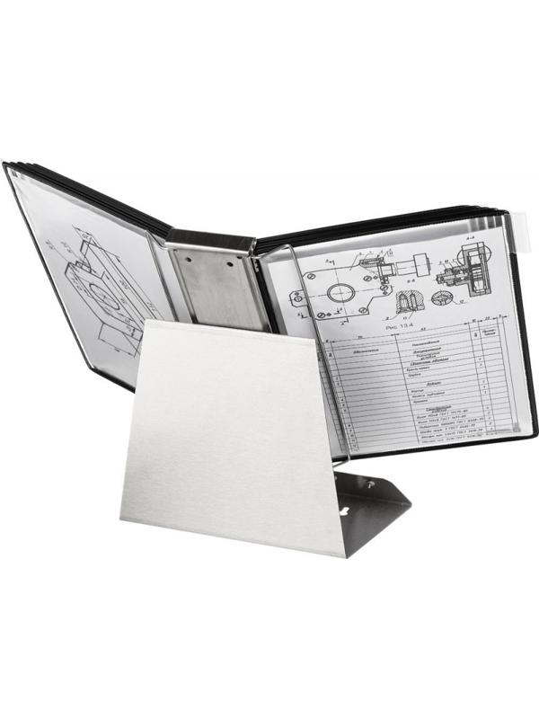 Демосистема настольная Tarifold Stainless Steel А4,10 антибакт.панел.434807