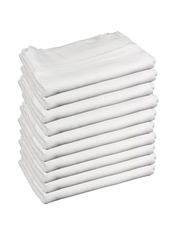 Полотенце вафельное отбеленное 45х70см 145г/м2 10 шт/уп