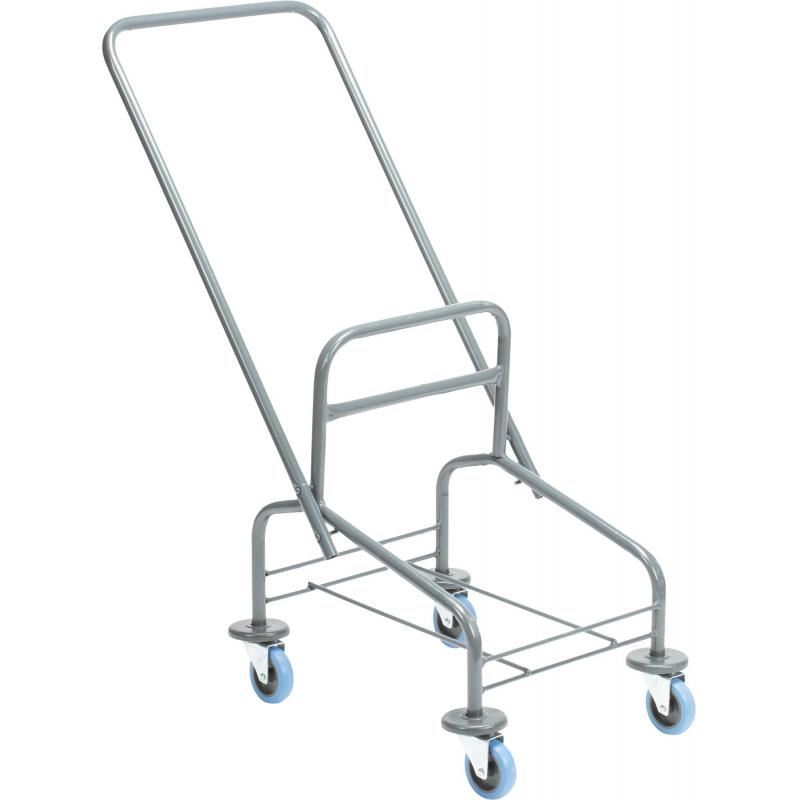 Тележка уборочная одноведерная 25л отжим, контейнер, мет.каркас ТК722