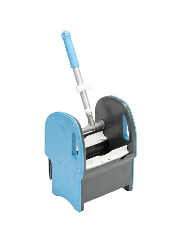 Тележка уборочная одноведерная 25л отжим, контейнер, мет.каркас ТК722