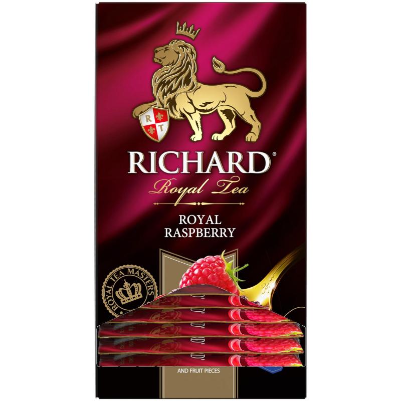 Чай Richard Royal Raspberry травян, 25 пак