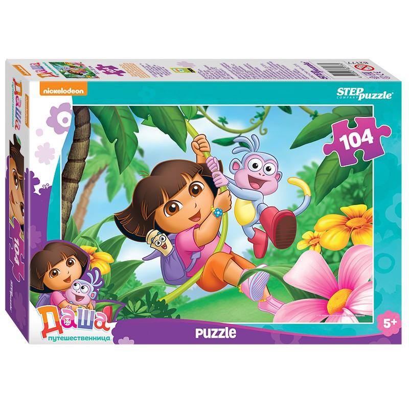 Пазл 104 элемента Даша-путешественница арт.82177