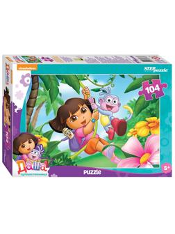 Пазл 104 элемента Даша-путешественница арт.82177