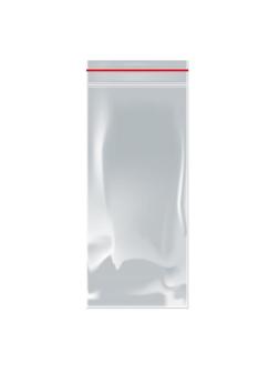 Пакет с замком (Zip Lock) 8 х 18 см, 35 мкм, 1000 шт/уп