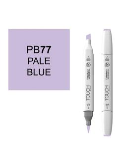Маркер для скетчей TOUCH BRUSH двухсторонний цв.077 синий бледный, 1210077