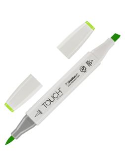 Маркер для скетчей TOUCH BRUSH двухсторонний цв.236 зел весенний, 1210236