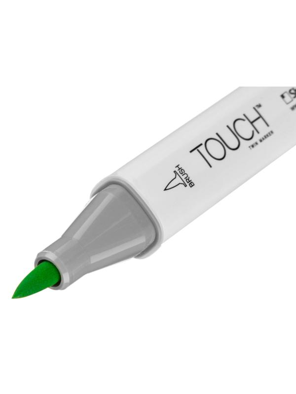 Маркер для скетчей TOUCH BRUSH двухсторонний цв.236 зел весенний, 1210236