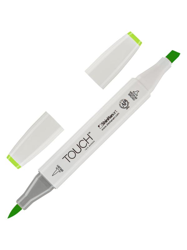 Маркер для скетчей TOUCH BRUSH двухсторонний цв.236 зел весенний, 1210236