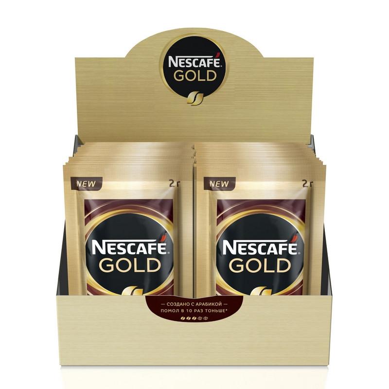 Кофе Nescafe Gold раств.субл. порционный 30шт/уп