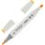 Маркер для скетчей TOUCH BRUSH двухсторонний цв.222 желтый золотой, 1210222
