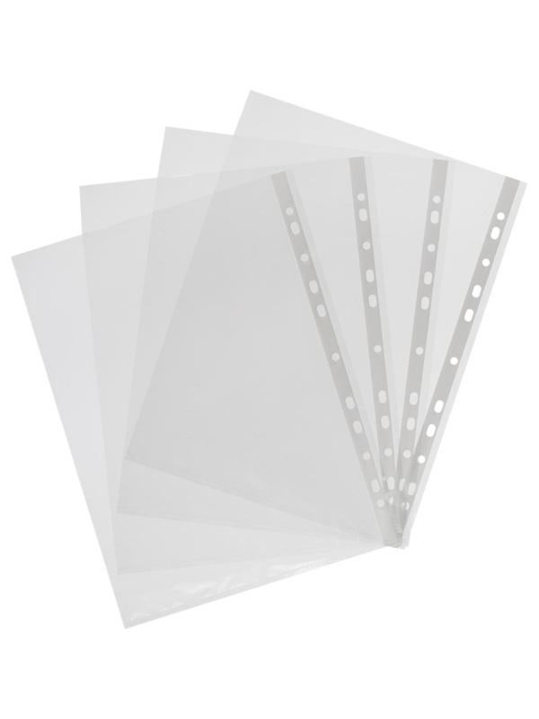 Файл-вкладыш А4 35 мкм, рифленые Attache, 100 шт.упаков