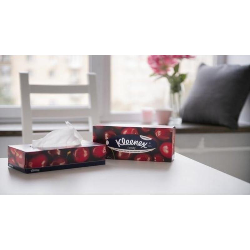 Салфетки косметические Kleenex Family 150шт/уп