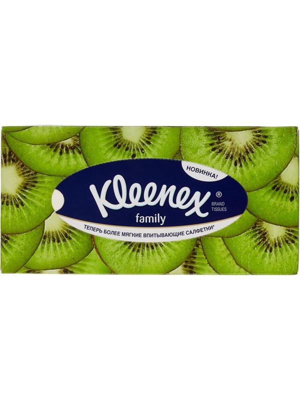 Салфетки косметические Kleenex Family 150шт/уп