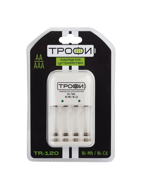 Зарядное устройство Трофи TR-120 4 слота AA/AAA 6/24/576 C0031279