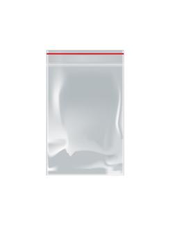 Пакет с замком (Zip Lock) 7 х 10 см, 32 мкм, 1000 шт/уп