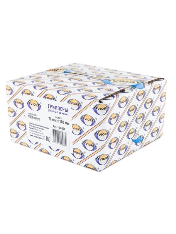 Пакет с замком (Zip Lock) 7 х 10 см, 32 мкм, 1000 шт/уп