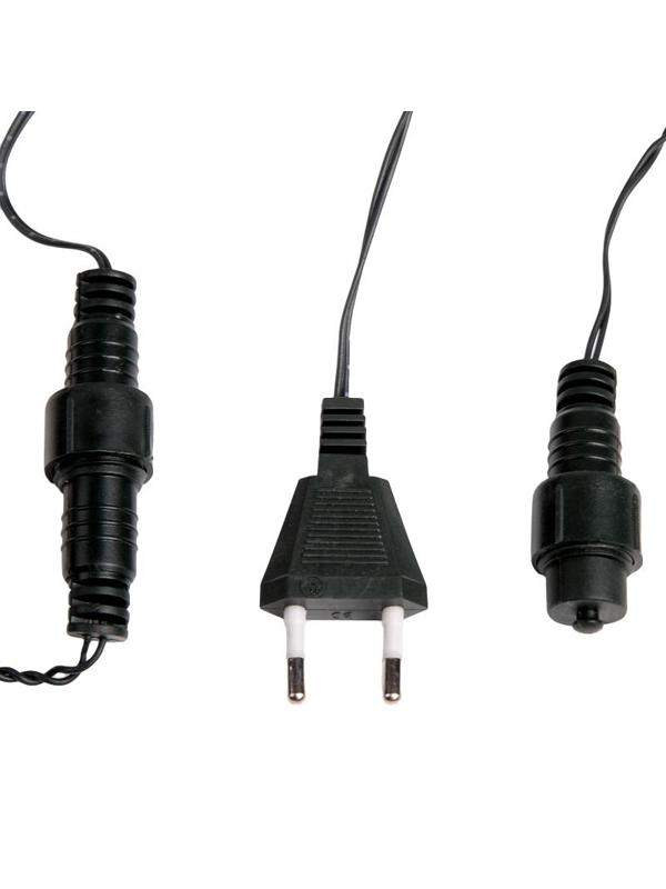 Гирлянда светодиодная Мультишарики ?30мм 5м, тем-зел.ПВХ,25LED, RGB 303-569