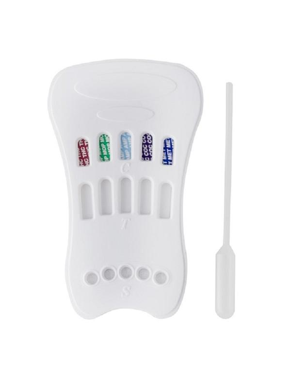 Тест -кассета NARCOSCREEN мультипанель (5 видов) в слюне