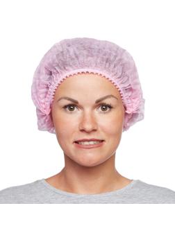 Шапочка Шарлотта розовая, 50шт/уп.