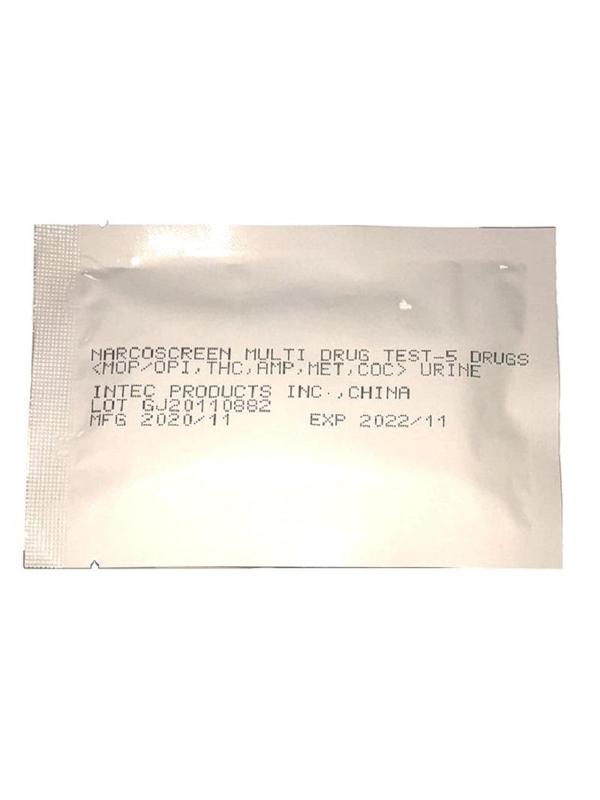 Тест - полоски NARCOSCREEN мультипанель (5 видов) в моче
