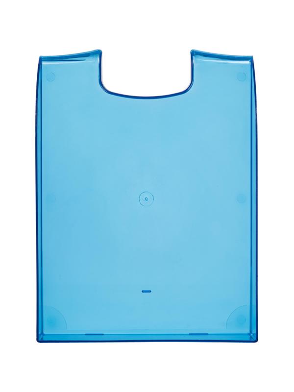 Лоток горизонтальный ATTACHE, тонированный синий 4шт/уп