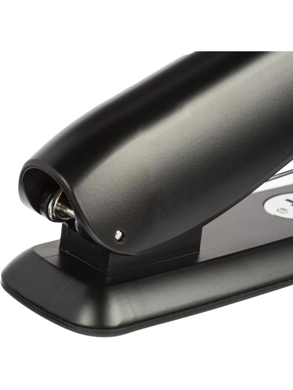 Степлер КОМУС 1159 (N23) до 100 лист. закрытое плоское сшивание черный