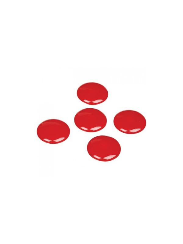 Магнитный держатель для досок Комус 30 мм, 5шт/уп. 3217 красный