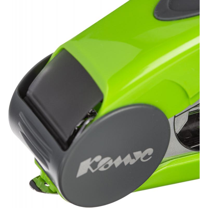 Степлер Комус Light-Force(№10) до 17листов,энергосберегающий,антистеп,зел