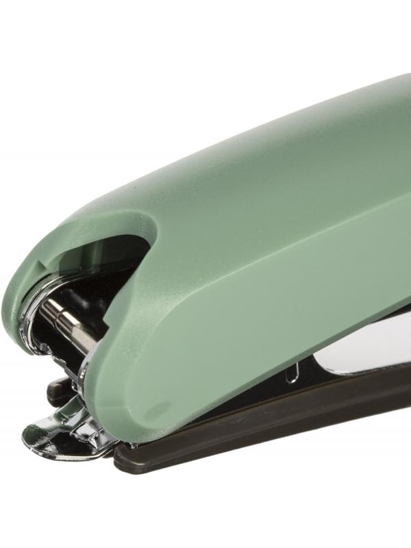 Степлер Комус  Elegans(№10) 1111 фисташковый до20л. антистеп