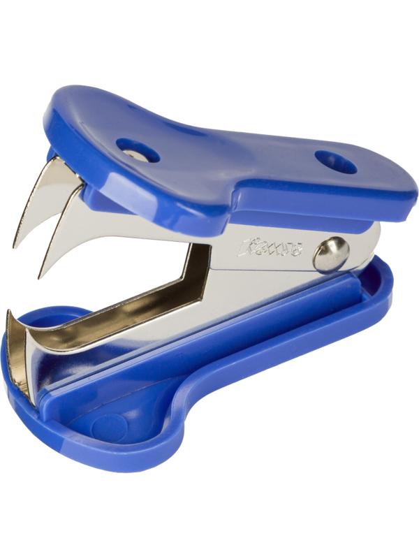 Антистеплер КОМУС 1163 для скоб №10,24/6,26/6, без фикс., син