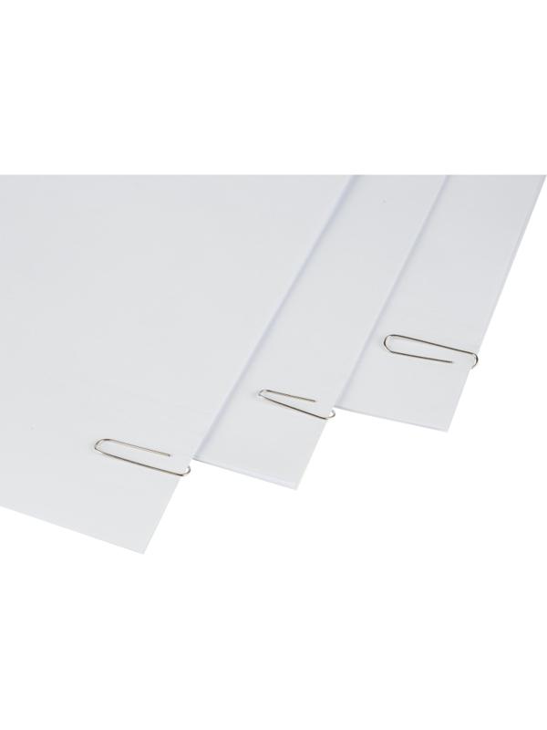 Скрепки КОМУС никелированные, 33 мм, негофрированные, 100 шт/уп