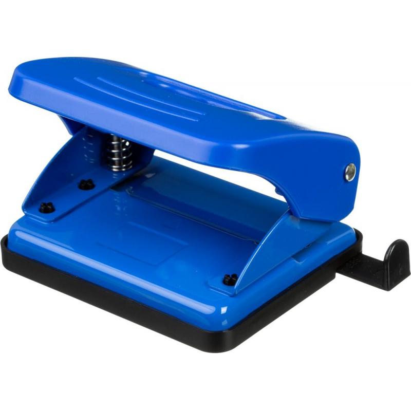 Дырокол Комус Prima 6325 синий до 20 листов.