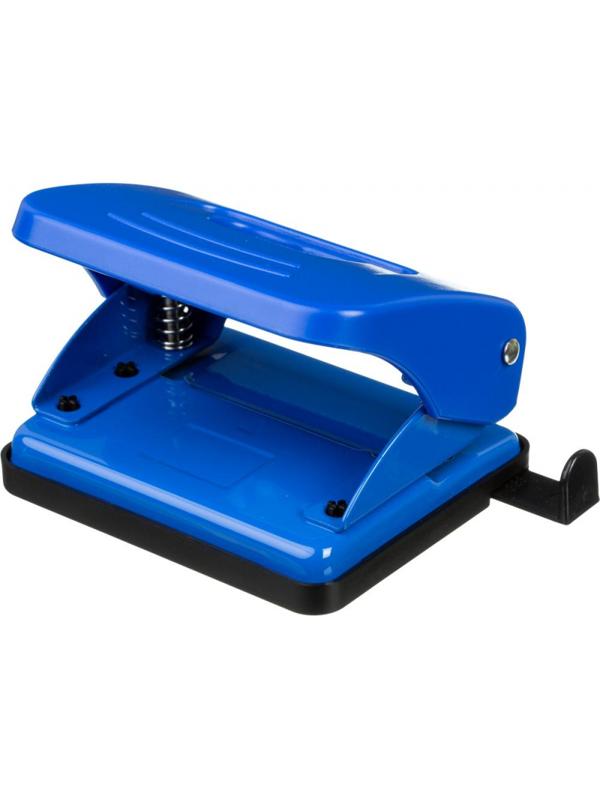 Дырокол Комус Prima 6325 синий до 20 листов.