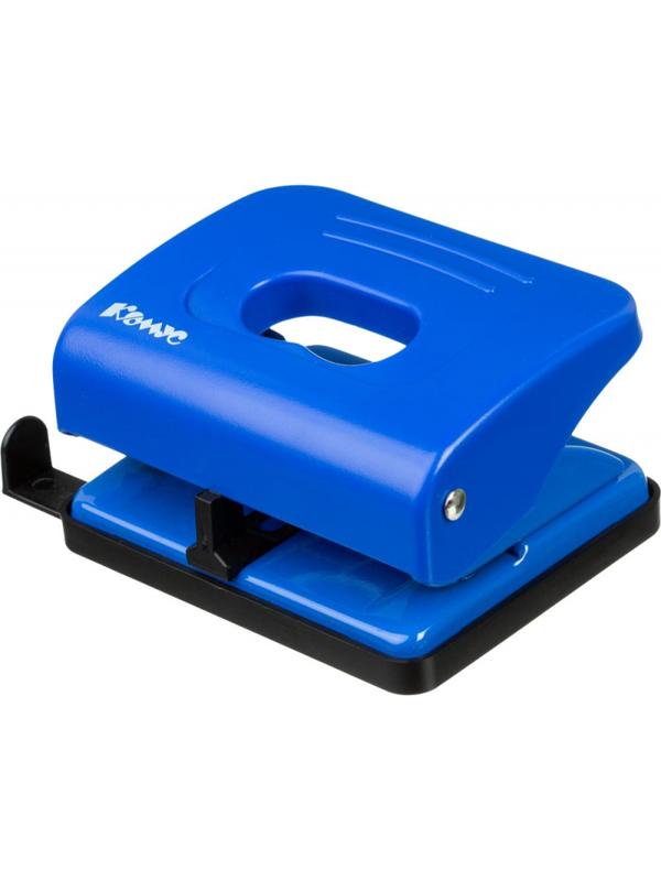 Дырокол Комус Prima 6325 синий до 20 листов.