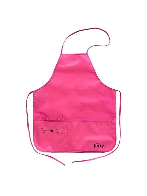 Фартук для труда №1 School Kitty 2 кармана, нарукавники