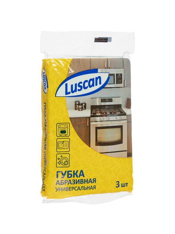 Губки абразивные Luscan 130x90x4 мм 3шт/уп