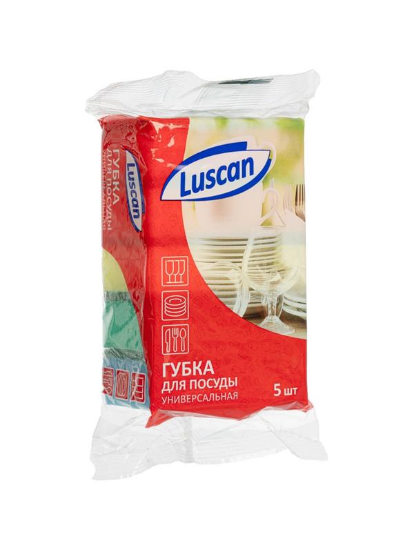 Губки для посуды Luscan 80х50х26мм 5шт/уп