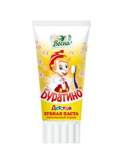 Зубная паста Весна Буратино 75мл лимонадный взрыв 1827