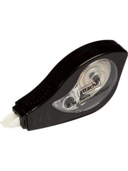 Корректирующая лента 5ммx8м Attache Black & White черный корпусбелый колп