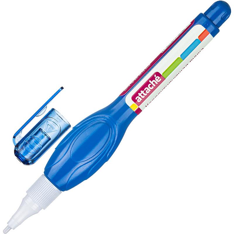 Корректирующий карандаш 5 мл Attache пластиковый наконечник цвет ассорти