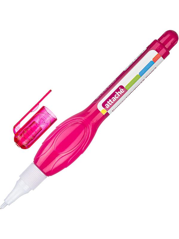 Корректирующий карандаш 5 мл Attache пластиковый наконечник цвет ассорти