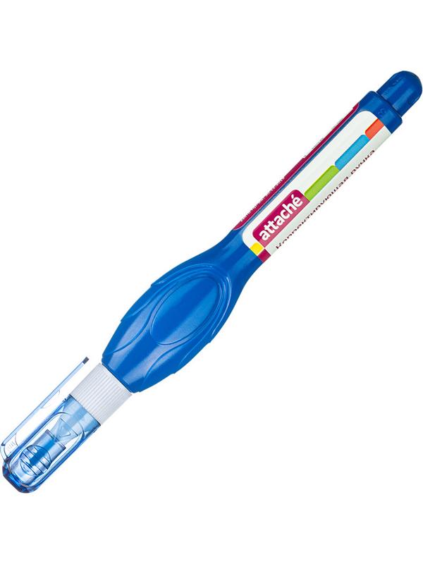 Корректирующий карандаш 5 мл Attache пластиковый наконечник цвет ассорти