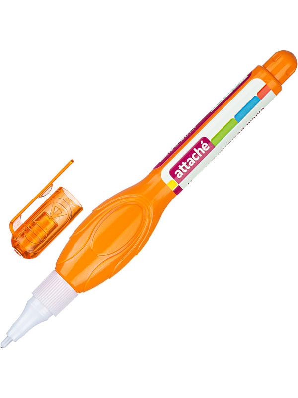 Корректирующий карандаш 5 мл Attache пластиковый наконечник цвет ассорти