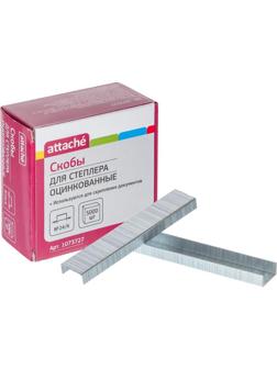 Скобы для степлера №24/6 Attache оцинкованные (2-30 листов), 5000 шт./уп