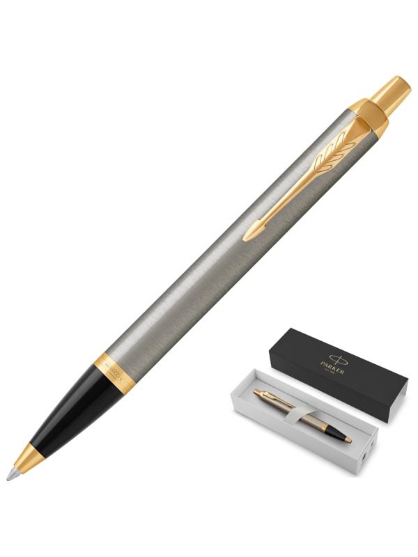 Ручка шариковая автоматическая PARKER IM Brushed Metal GT 1931670