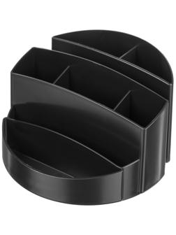 Подставка-органайзер д/канцеляр. мелочей Attache 8 отделений office черный