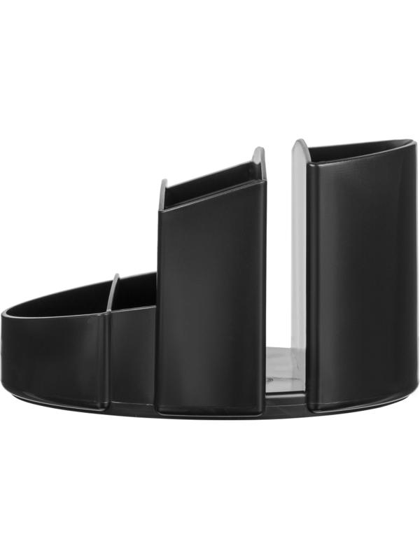 Подставка-органайзер д/канцеляр. мелочей Attache 8 отделений office черный