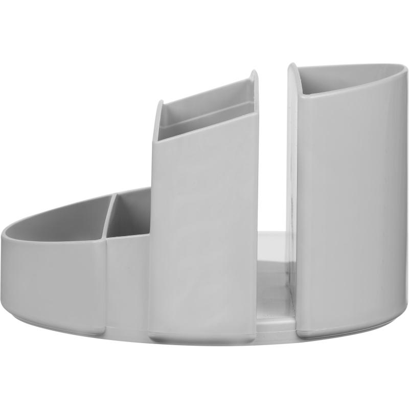 Подставка-органайзер д/канцеляр. мелочей Attache 8 отделений office серый