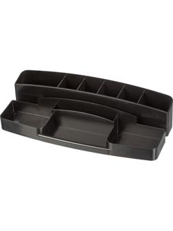 Подставка-органайзер д/канцеляр. мелочей Attache 10 отделений office черный