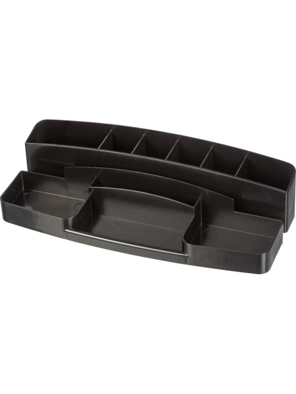 Подставка-органайзер д/канцеляр. мелочей Attache 10 отделений office черный